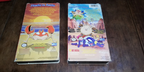Pokemon Películas Vintage Vhs Original Inglés (Usado)