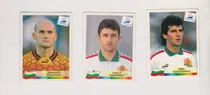 Comprar Lote 3 Figurita Bulgaria Mundial Francia 1998