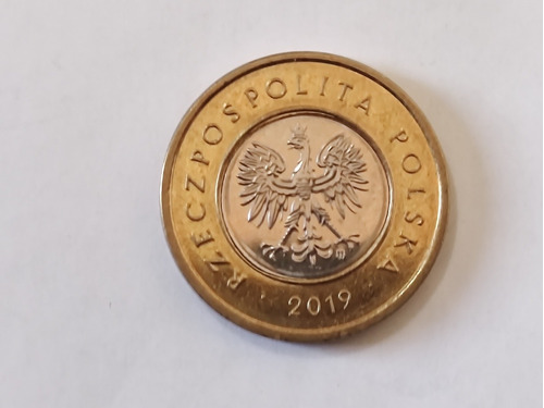 Moneda Bimetálica Polonia 2 Zlote 2019(x180