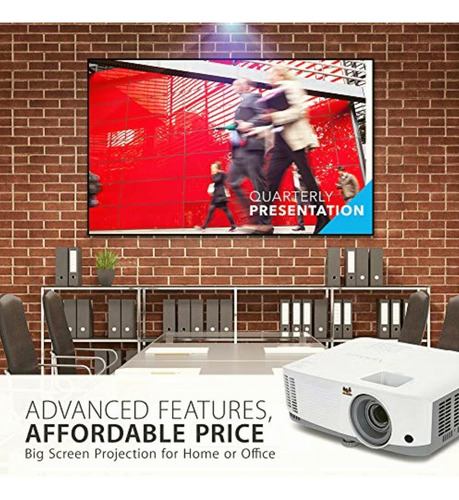 Viewsonic Pa503x 3600 Lumens Projector, Xga Hdmi