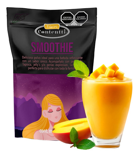 Smoothie Mango 125 G Tibiri Contentti Fácil Preparación