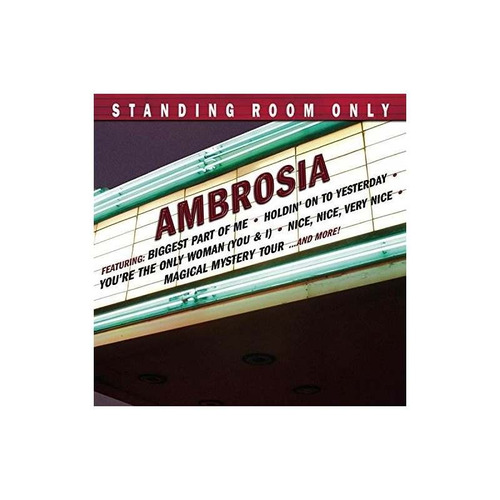 Ambrosia Standing Room Only Usa Import Cd Nuevo