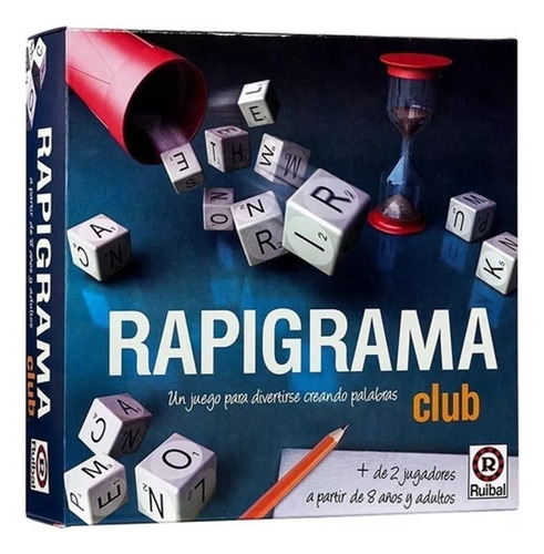 Rapigrama Club Juego De Mesa Palabras Cruzadas Dados Ruibal