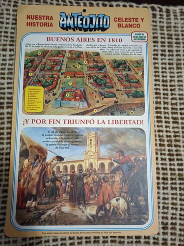 Laminas Educativas Revista Anteojito - Usadas (Usado)