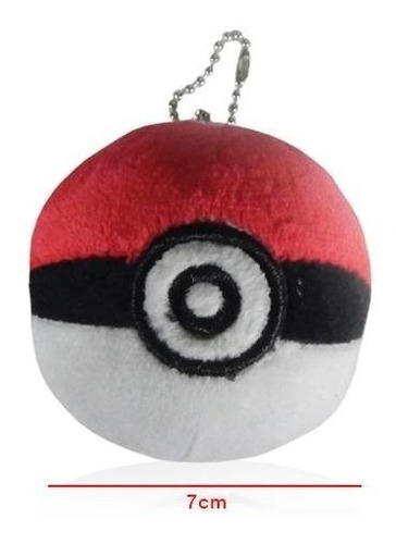 Pokemon Go Peluche Llavero Pokebola Pokeball