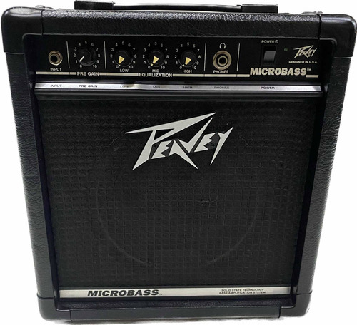 Amplificador Baixo Peavey Made Usa Raridade Novo Mostruario