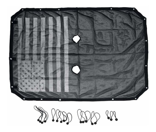 Jk Bikini Top Mesh Parasol Para Jeep Wrangler Jk Jku 2007-20