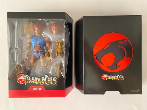Lion-o Thundercats Super7 Figura 7 Pulgadas Leono Super 7 (Usado)