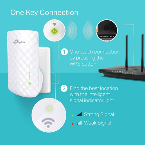 Repetidor Extensor De Rango Tp-link Ac750 Doble Banda