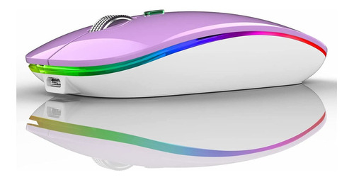 Mouse Raton Inalámbrico Recargable Bluetooth/usb