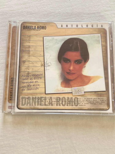 Daniela Romo / Antología Cd 2002 Exitos Impecable (Usado)