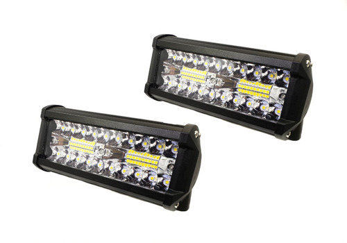 Par Exploradoras 72w Rompe Niebla 16000lm 40 Led 5 Pulgadas