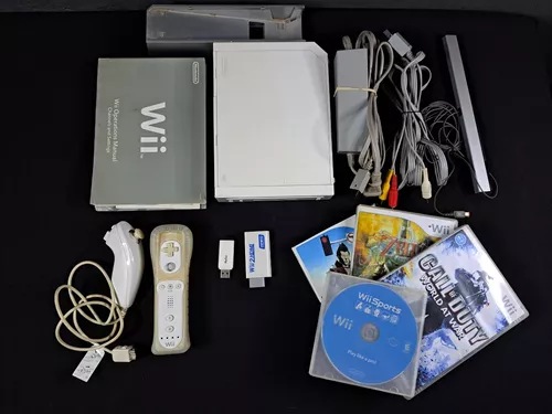 nintendo wii na caixa desbloqueado funcionando perfeitamente