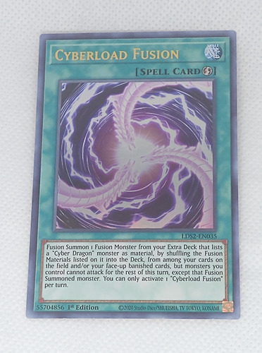 Cyberload Fusion Ultra Raro Yugioh 