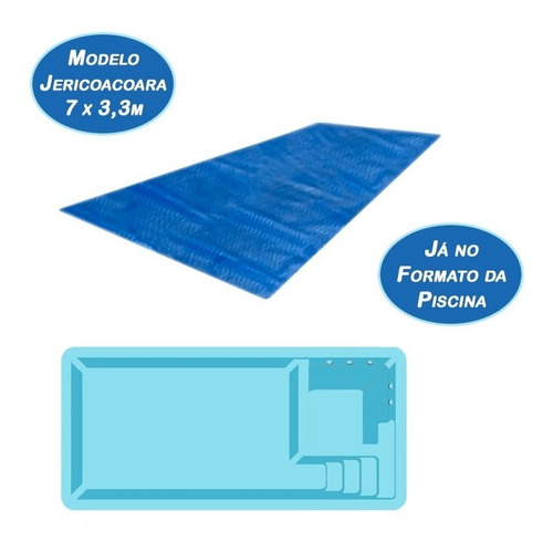 Capa Térmica Piscina Igui Jericoacoara 7x3,30m 500 Micras