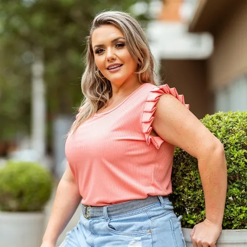 Blusinhas femininas on sale plus size