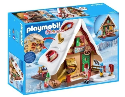 Casita Casa De Panadería Navideña Playmobil