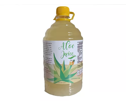 1 Litro De Jugo 100% Aloe Vera Para Tu Bienestar Total