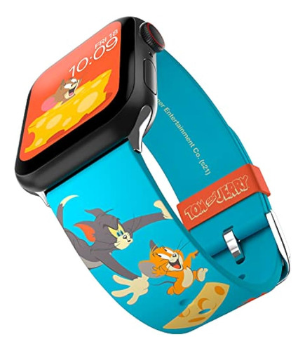 Tom Y Jerry - Retro Hijinks Smartwatch Band - Con Licencia O