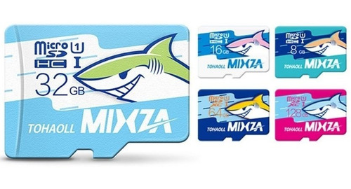 Micro Sd 32gb Memoria 80mb/s 4k U1 Mixza Tohaoll Ocean Serie