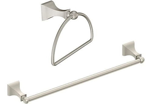 Moen Dn8324bn Retiro Colección De 24 Pulgadas De Baño Toalla