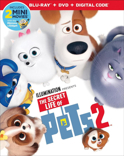 La Vida Secreta De Tus Mascotas 2 Pelicula Blu-ray