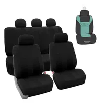 Comprar Juego Completo Fundas Asiento Auto Diseño Rayas Negras Unive