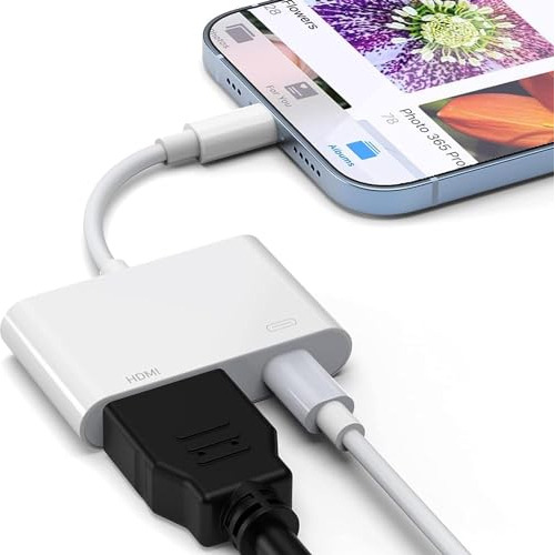 [certificado Mfi De Apple] Adaptador Lightning A Hdmi Av Dig