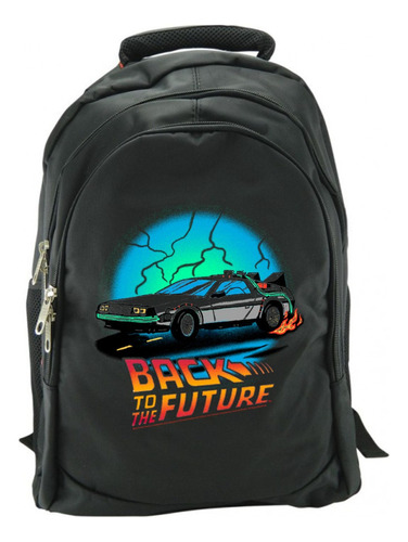 Morral Volver Al Futuro Back Future Maleta Bolso De Espalda