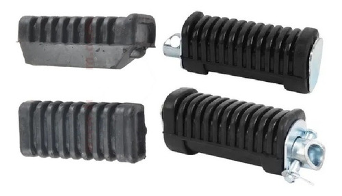 Juego Pedalin Delanteros Y Traseros Motomel Bit 110-2r