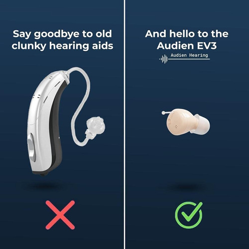 Audien Hearing Ev3 - Amplificador De Audición Recargable  Ki