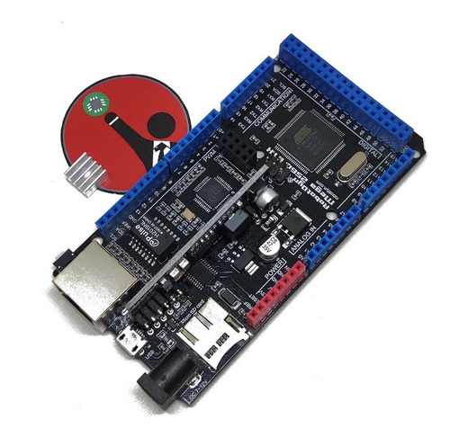 Arduino Mega 2560 Con Ethernet W5500 Poe Activo Micro Sd
