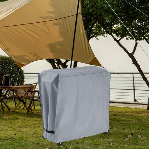 Rolling Cart Cover Commercial Easy To Install And Gray