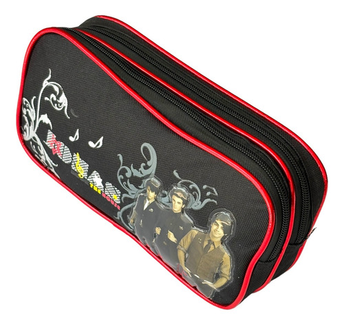 Lapicera Jonas Brothers Ruz 48897 Negro 2 Cierres Dolay
