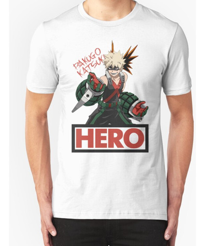 Franela  Bakugo Katsuki Héroe Boku No Hero