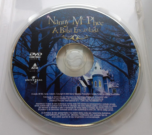 Nanny Mcphee A Babá Encantada Dvd Emma Thompson Colin Firth (Usado)