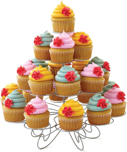 Porta Cupcakes Soporte 4 Niveles Torta Dulces Muffins