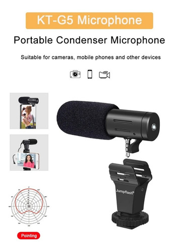 Kit De Video Para Transmisión Trípode Flexible Micrófono
