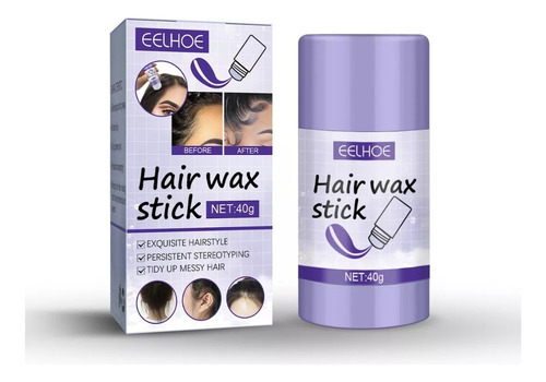 Barra De Cera Para El Cabello Hair Wax Stick 40 Gr