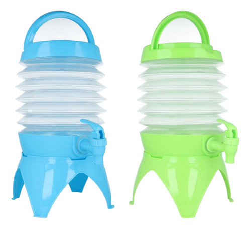 Dispensador De Agua Jugos Plegable - Incluye Base Y Canilla