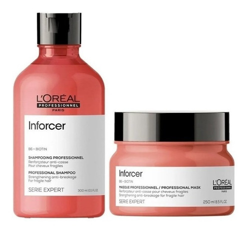 Kit B6 + Biotin Inforcer Loreal - g a $382