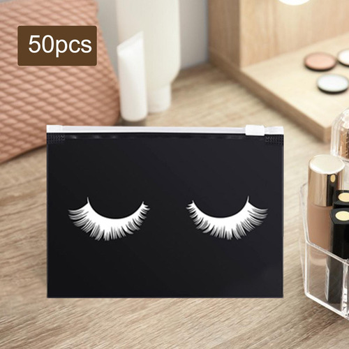 Conjunto De 3 Bolsas Para Pestañas, Estuche De Maquillaje