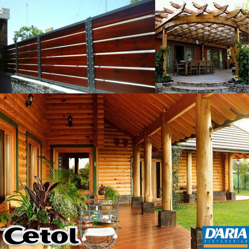 Cetol Classic Satinado Exterior X 4 Lts Impregnante Madera
