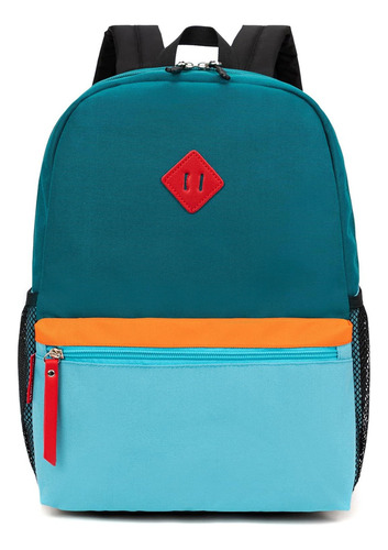 Mochila Escolar Acolchada Hawlander Con Hebilla De Pecho