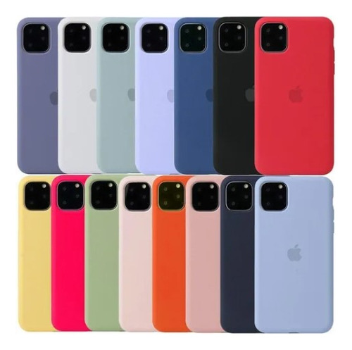 Case Silicona iPhone 7, 8, 9, 11, 12, 13, 14 Y 15 Pro | Max