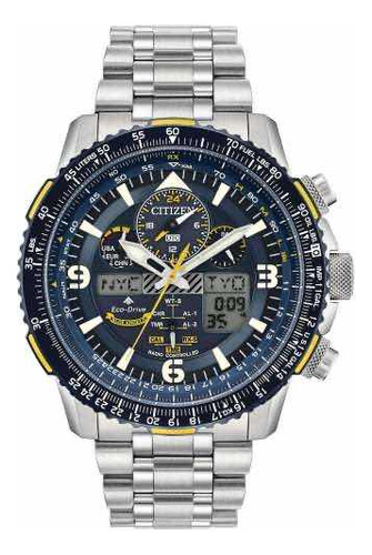 Relógio Citizen Eco Drive Blue Angels Jy8078-52l