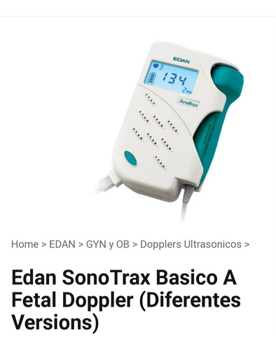 Doppler Fetal Edan