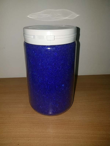 Silicagel Esférica Azul 3-5 Mm. En Potes De 1 Kg.