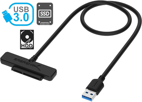 Cable Adaptador Sabrent Usb 3.0 A Ssd/disco Duro Con Acronis