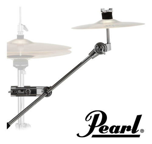 Extensor Com Clamp Pearl Ch-70 Para Prato - Bateria